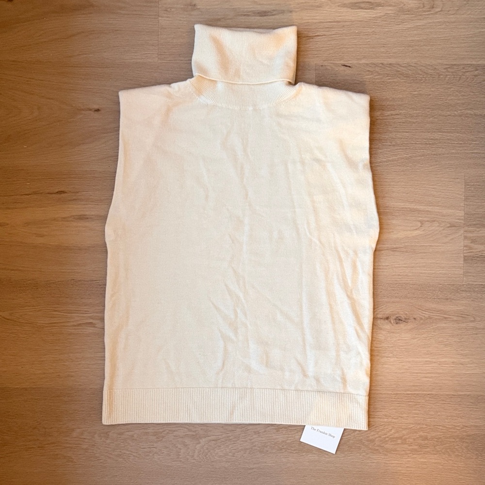 The Frankie Shop Cream Knit Top